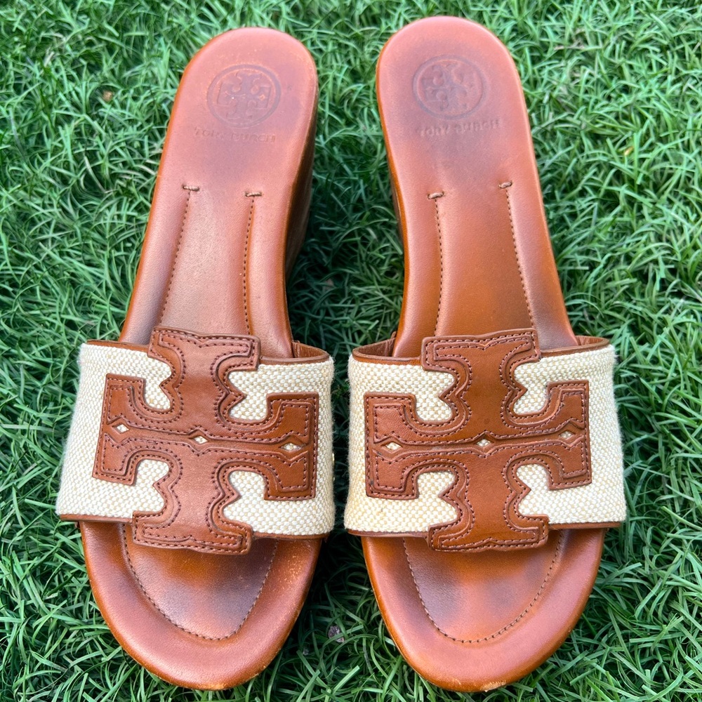 Tory Burch wooden clogs sz9